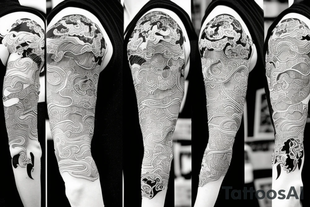 simpel samurai tattoo idea