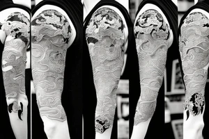 simpel samurai tattoo idea