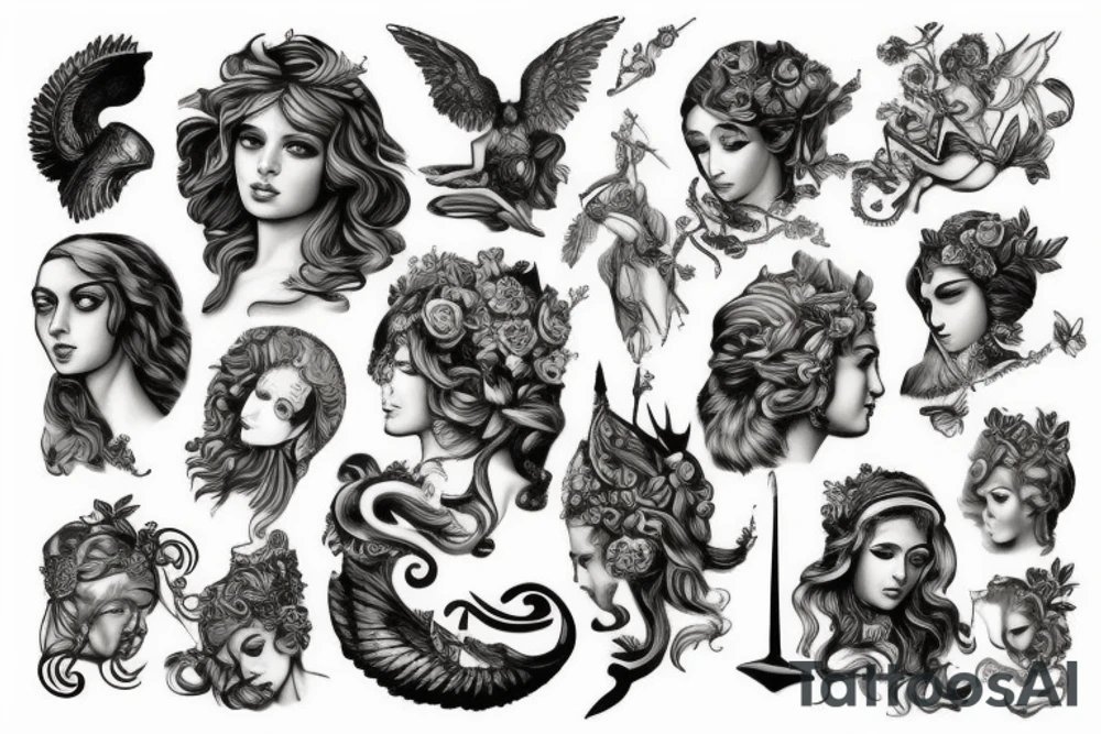 Greek Mythology tattoo idea