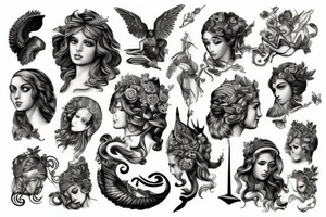 Greek Mythology tattoo idea