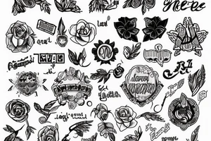 I want a tatoo with letters Γιώργος tattoo idea