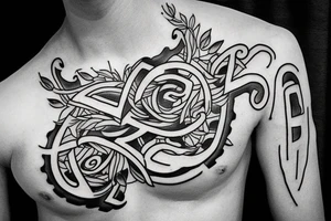 I want a tatoo with letters Γιώργος tattoo idea