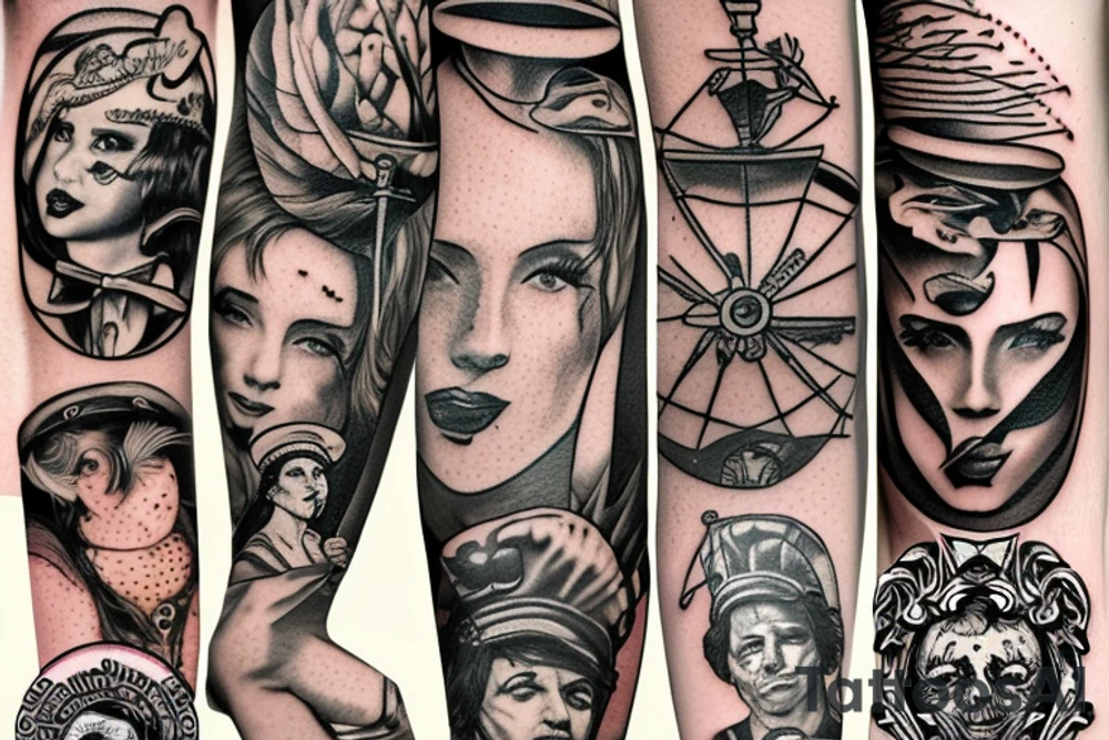 Dagger tattoo idea