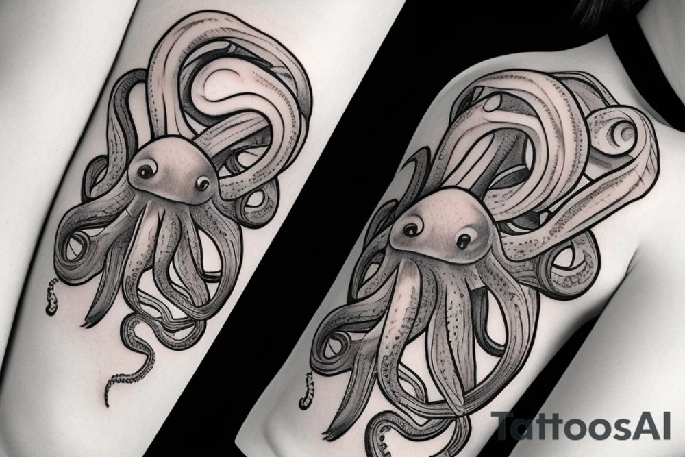 octopus tattoo idea