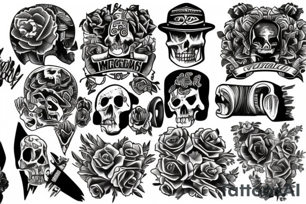 Mexican gang tattoo idea