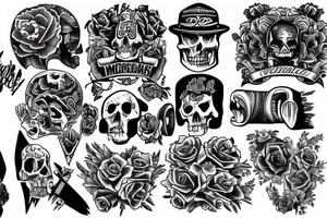 Mexican gang tattoo idea