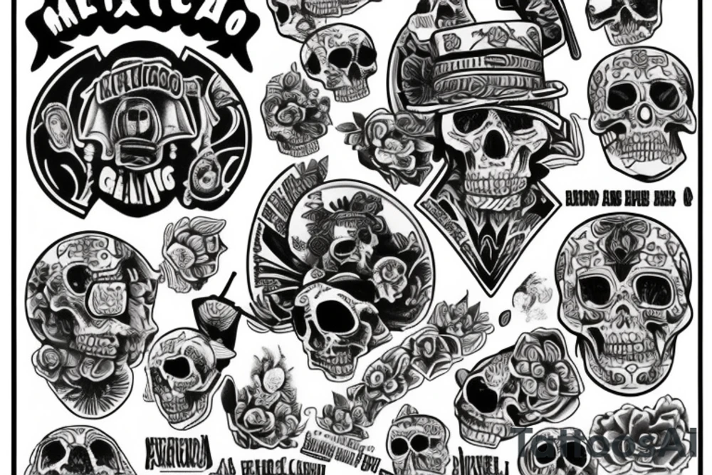 Mexican gang tattoo idea