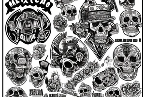 Mexican gang tattoo idea