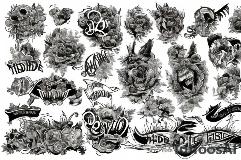 ADHD Inattentive Type tattoo idea