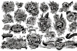 ADHD Inattentive Type tattoo idea