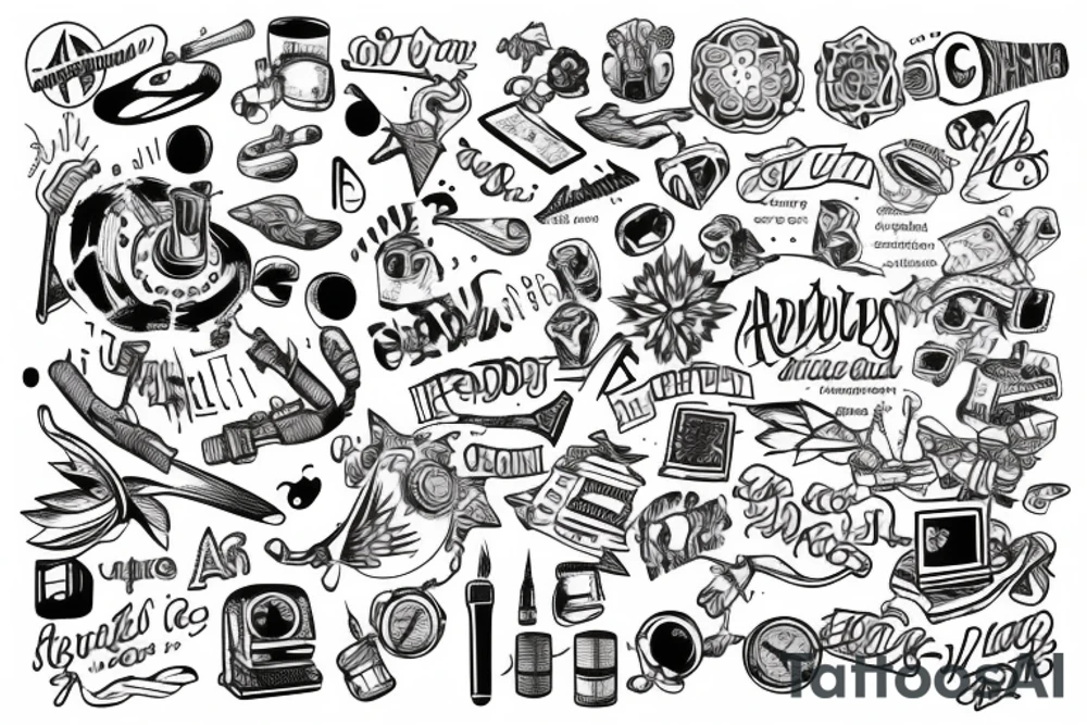 ADHD Inattentive Type tattoo idea