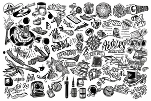ADHD Inattentive Type tattoo idea