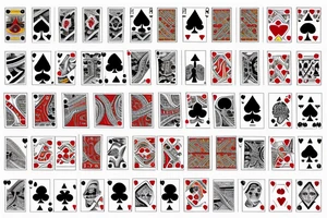 Jack playing card torn with ADHD tattoo idea
