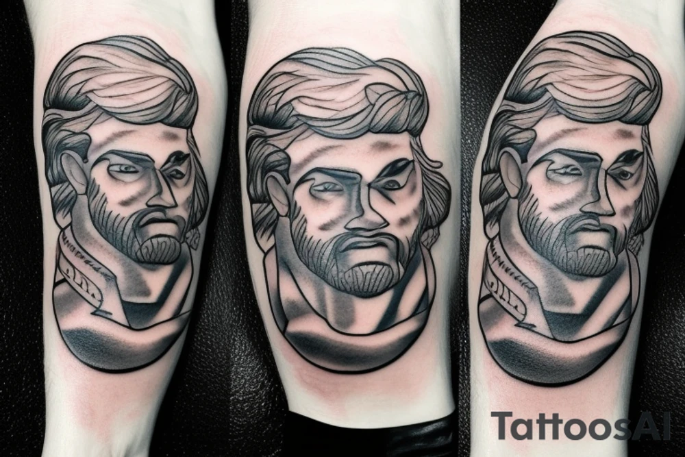 Hercules with a dog tattoo idea