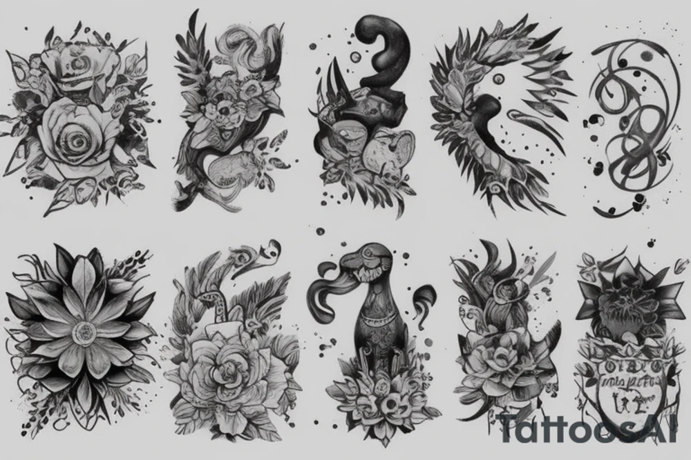 веток лотос tattoo idea