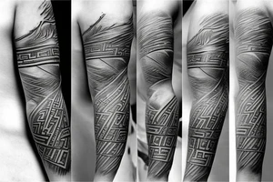 Greek god tattoo idea
