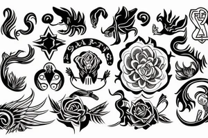 Aries sign tattoo idea