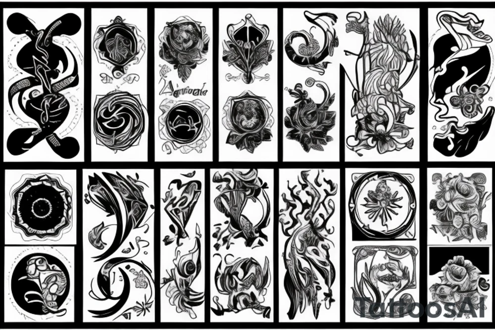 Aries sign tattoo idea