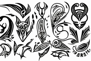 Aries sign tattoo idea