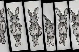 Peter rabbit tattoo idea