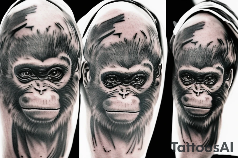 call of duty monkey bomb tattoo idea