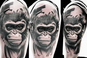 call of duty monkey bomb tattoo idea