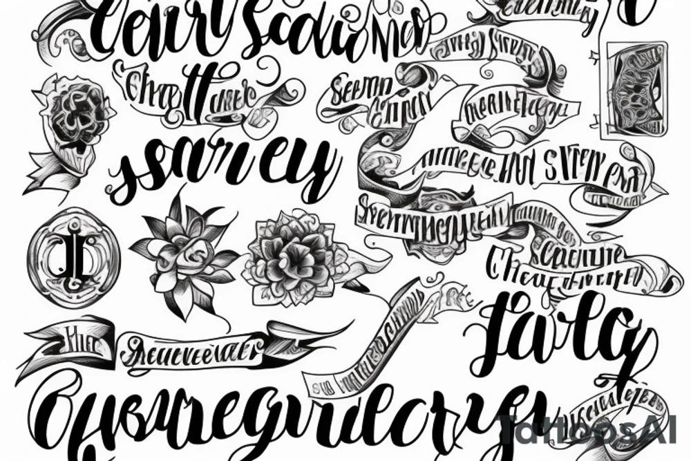 serenity prayer tattoo idea