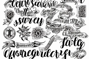 serenity prayer tattoo idea