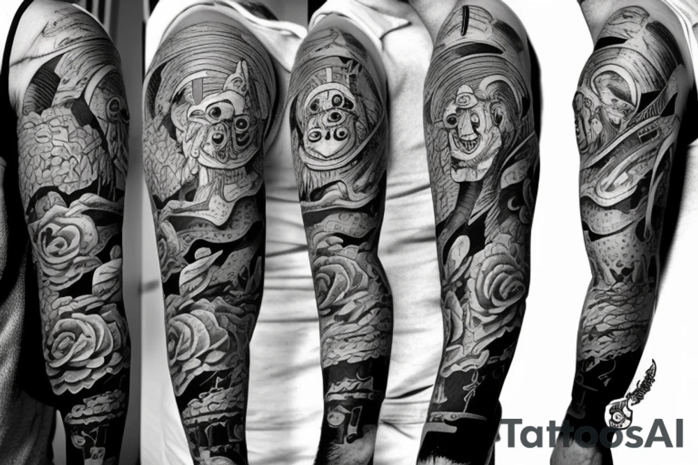 monkey bomb tattoo idea
