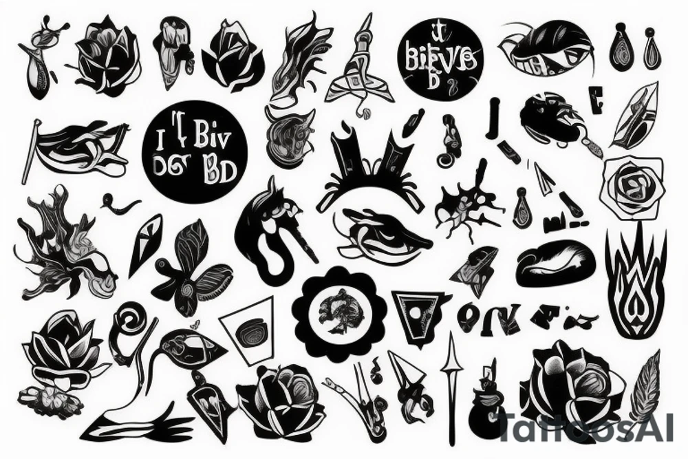 I don't believe it's bad tattoo idea