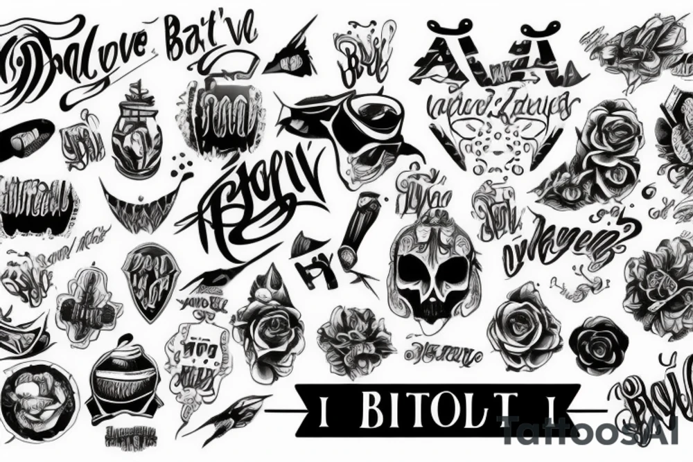 I don't believe it's bad tattoo idea