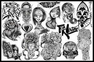 Fineline tattoo idea
