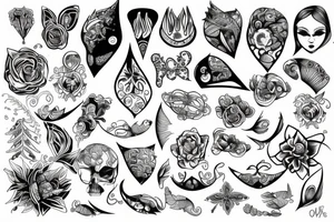 Fineline tattoo idea