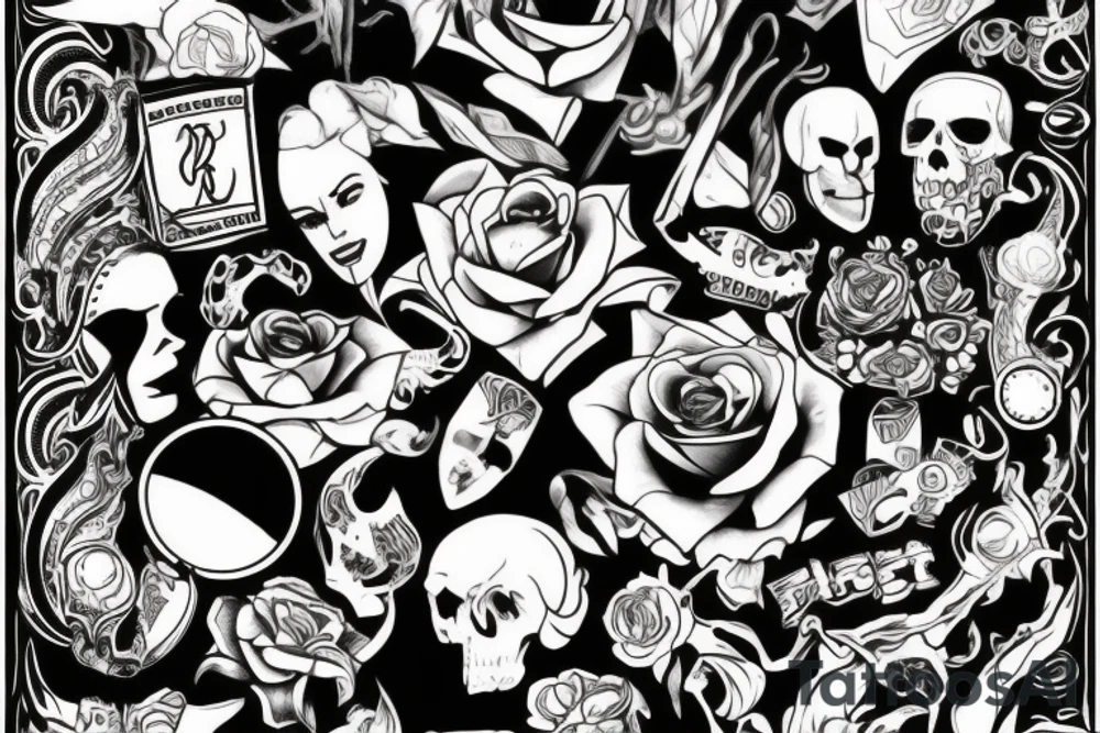 Строительство tattoo idea