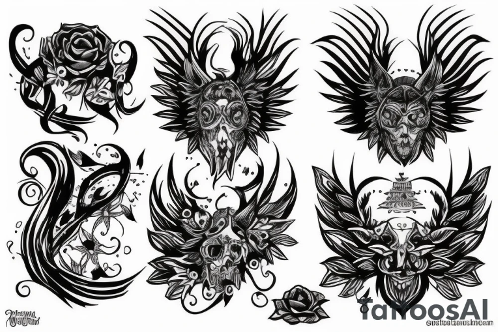 Строительство tattoo idea