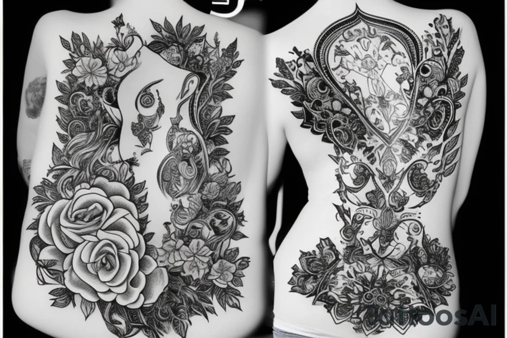 Строительство котеджей tattoo idea