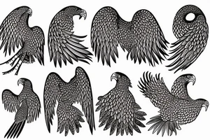 byzantine eagle tattoo idea