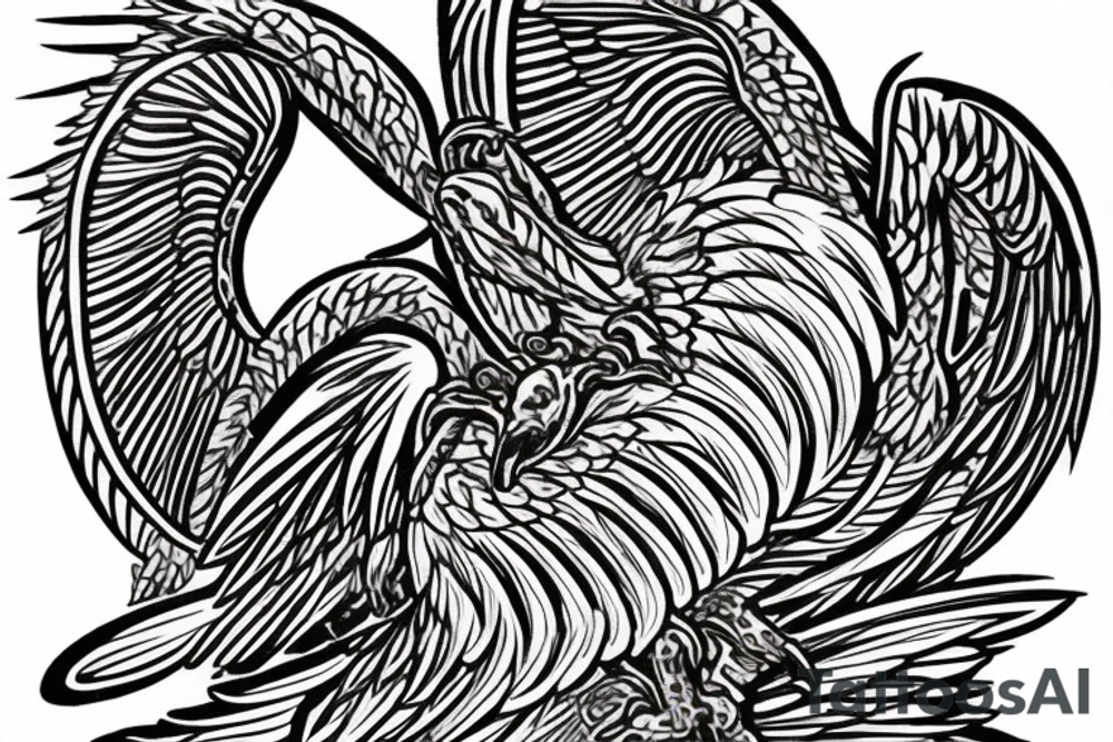 byzantine eagle tattoo idea