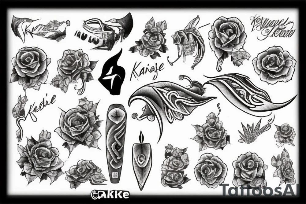 “kakê” tattoo idea