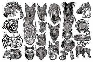 good meets the humane in a singularity tattoo idea