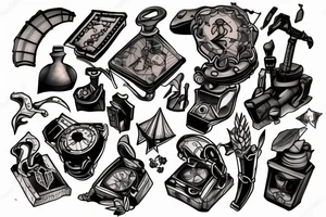 a career in games tattoo idea