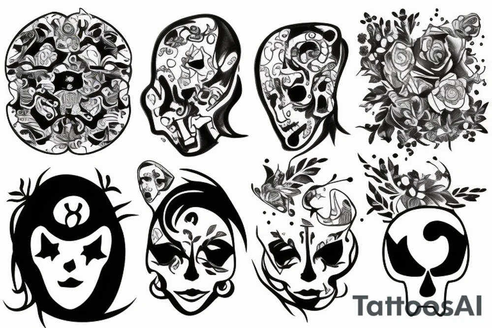 Jigsaw pieces tattoo idea