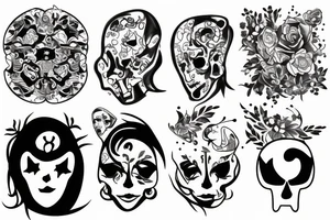 Jigsaw pieces tattoo idea