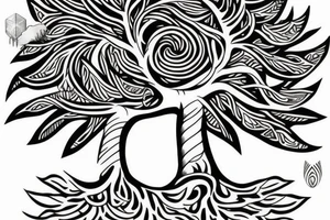 Bodhi tree tattoo idea