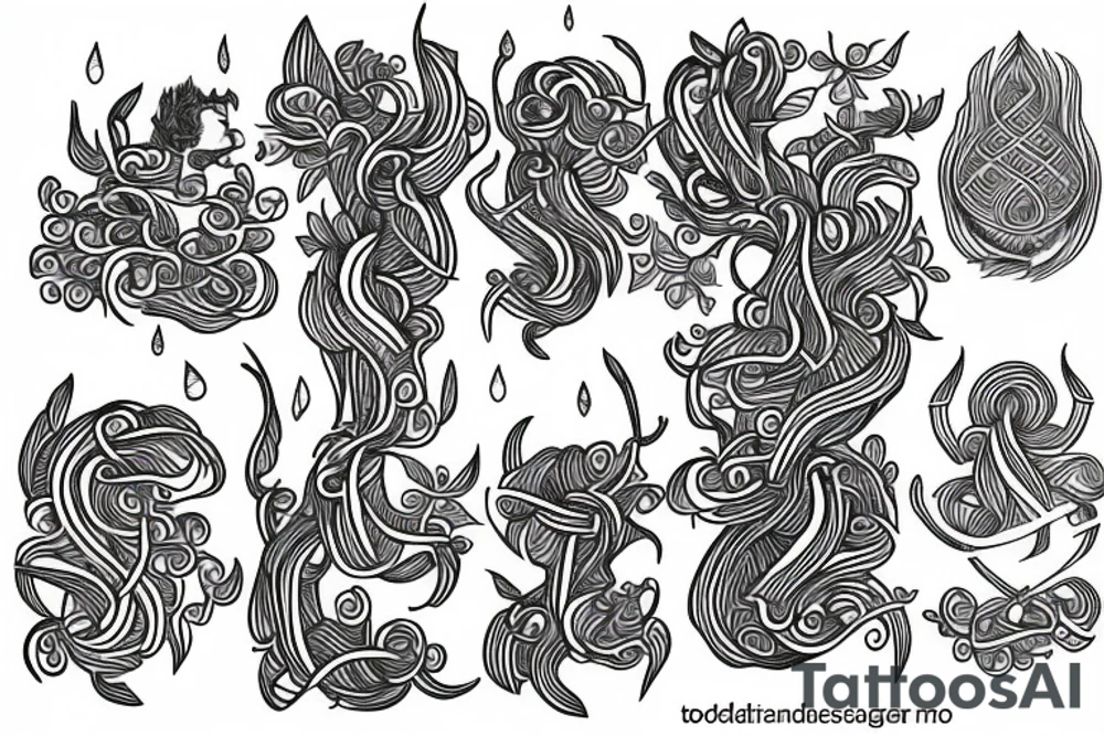 Bodhi tree tattoo idea