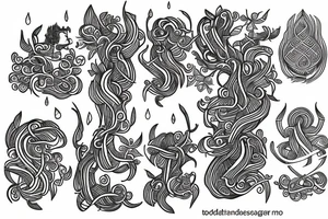 Bodhi tree tattoo idea