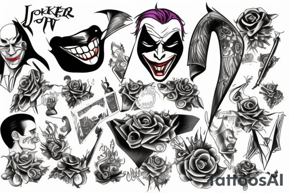 Joker tattoo idea