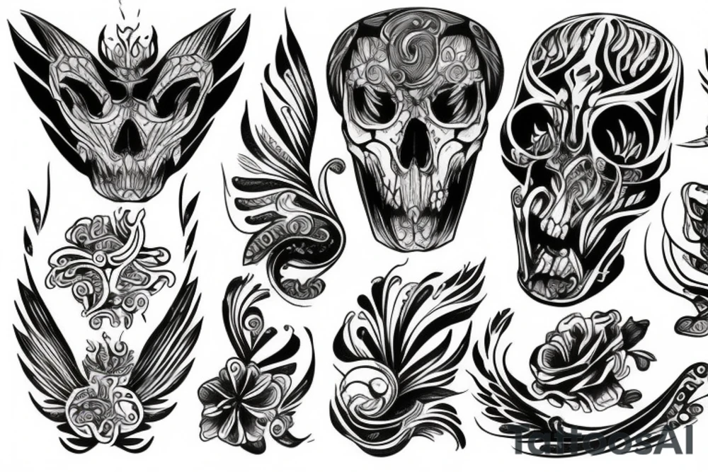 gliphs tattoo idea