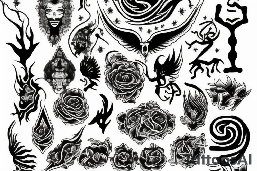 Spiritual Sign, Soul , Endless, Depression, Hope tattoo idea