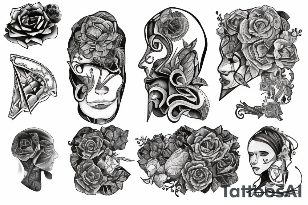 Seven Bridge plus one L and one P tattoo idea